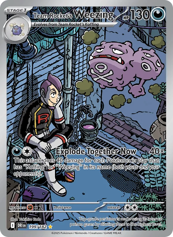 Carte Smogogo de la Team Rocket — Destined Rivals