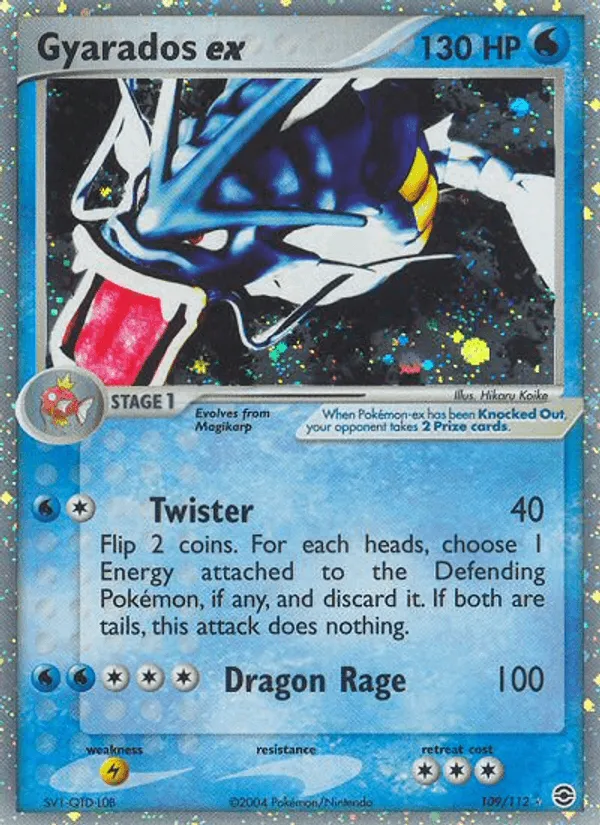 Carte Léviator ex — EX FireRed & LeafGreen
