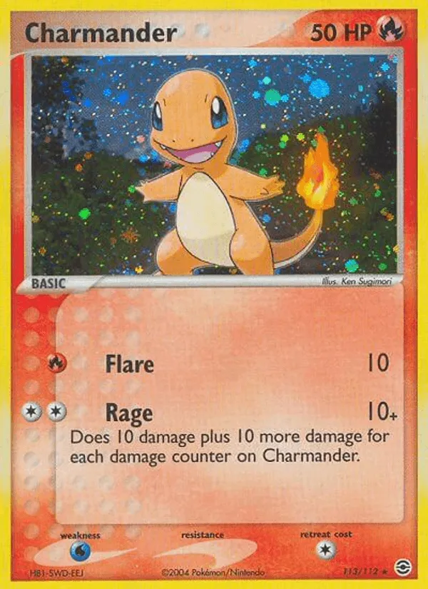 Carte Salamèche — EX FireRed & LeafGreen