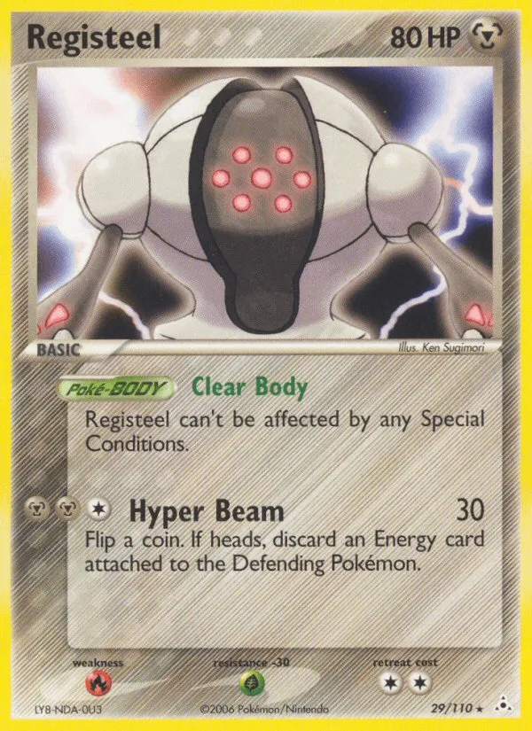 Carte Registeel — EX Holon Phantoms
