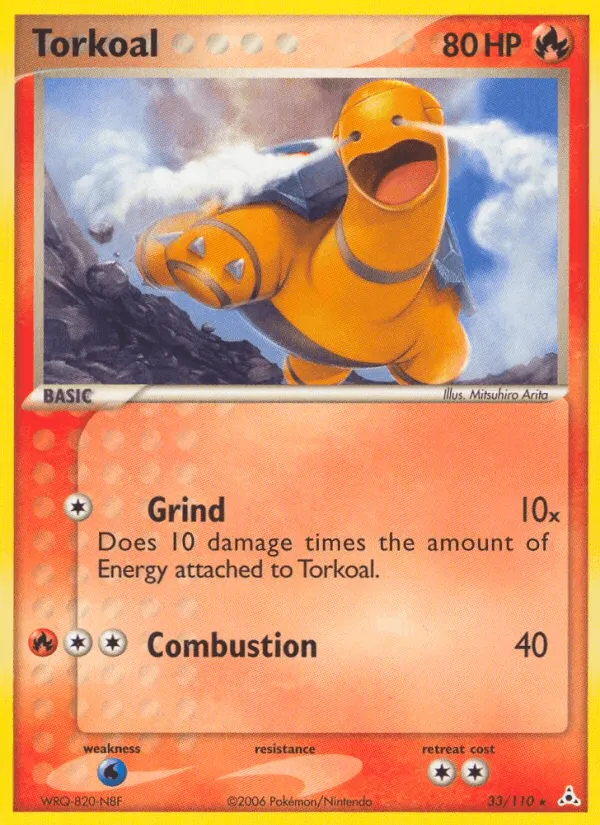 Carte Torkoal — EX Holon Phantoms