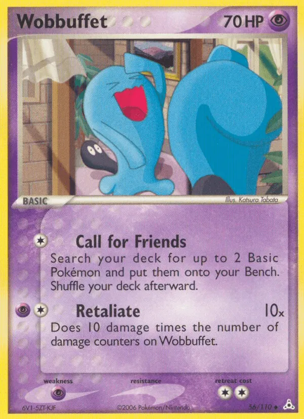 Carte Wobbuffet — EX Holon Phantoms
