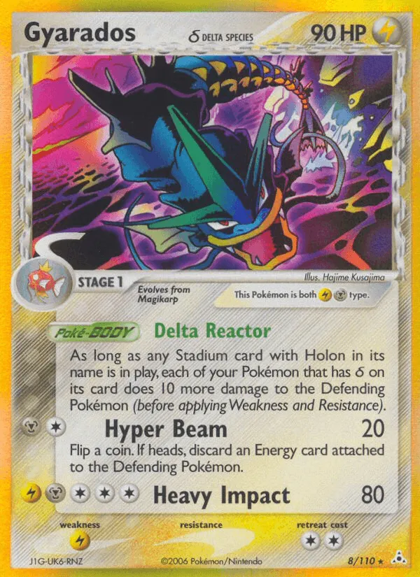 Carte Léviator δ Delta Species — EX Holon Phantoms
