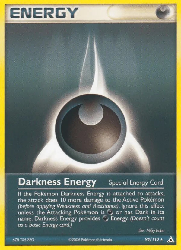 Carte Énergie obscurité — EX Holon Phantoms