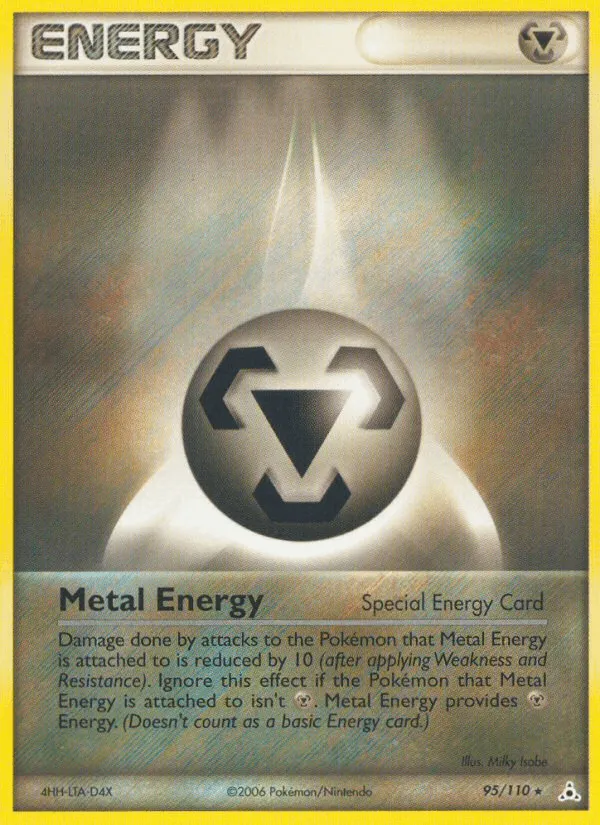 Carte Énergie Métal — EX Holon Phantoms