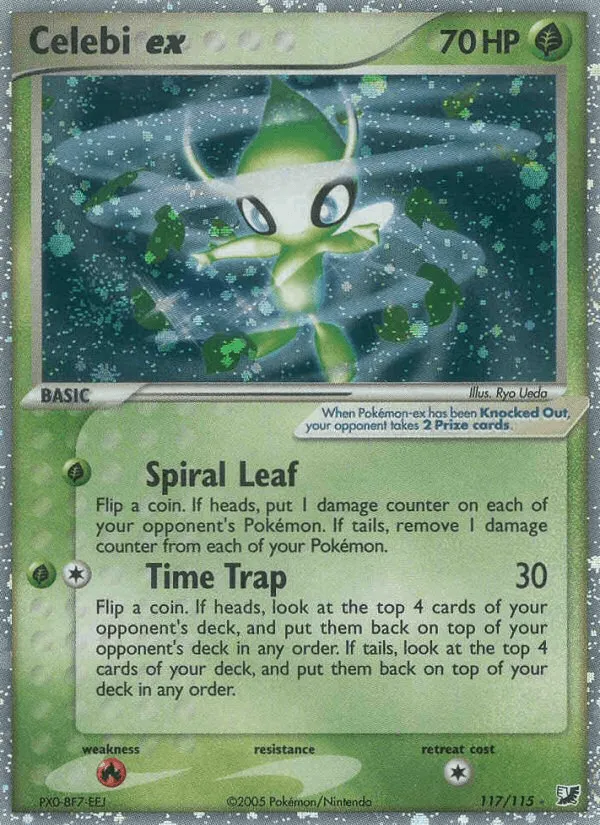 Carte Celebi ex — EX Unseen Forces