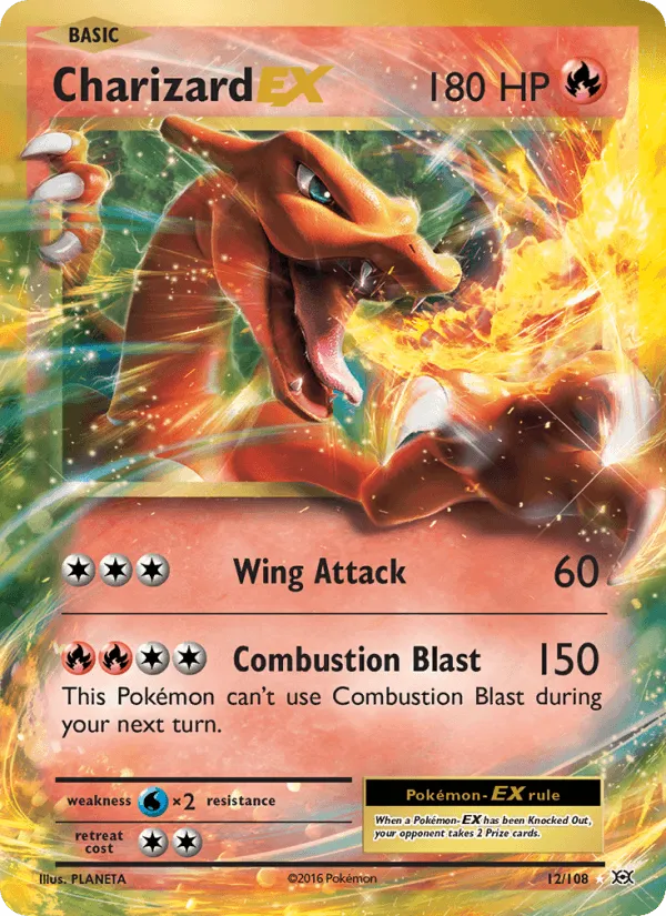 Carte Charizard-EX — Evolutions