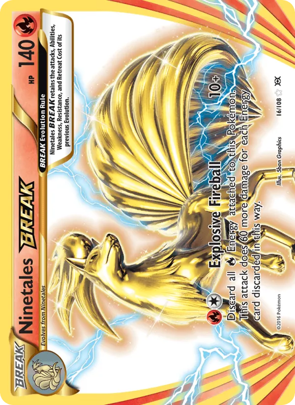 Carte Ninetales BREAK — Evolutions