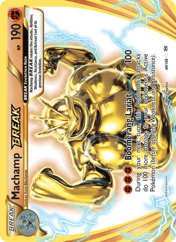 Carte Machamp BREAK — Evolutions