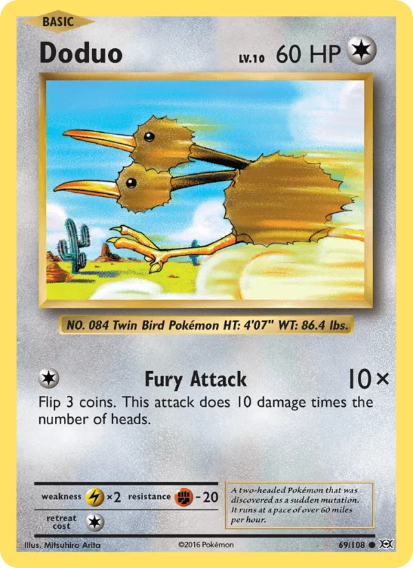 Carte Doduo — Evolutions