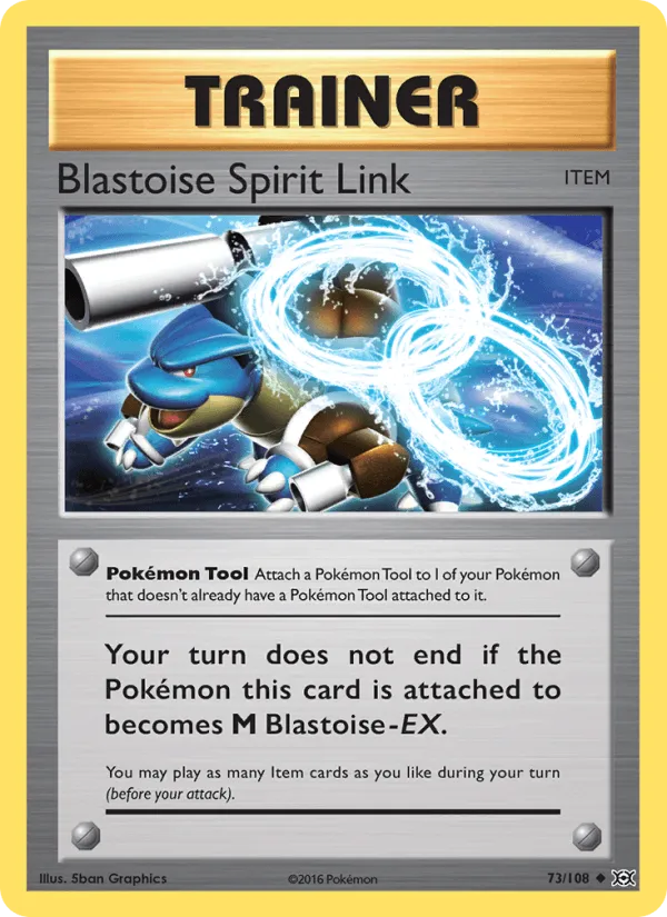 Carte Lien Spirituel Tortank — Evolutions