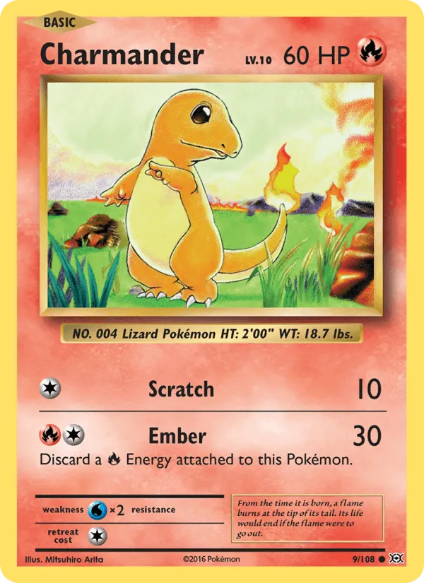 Carte Salamèche — Evolutions
