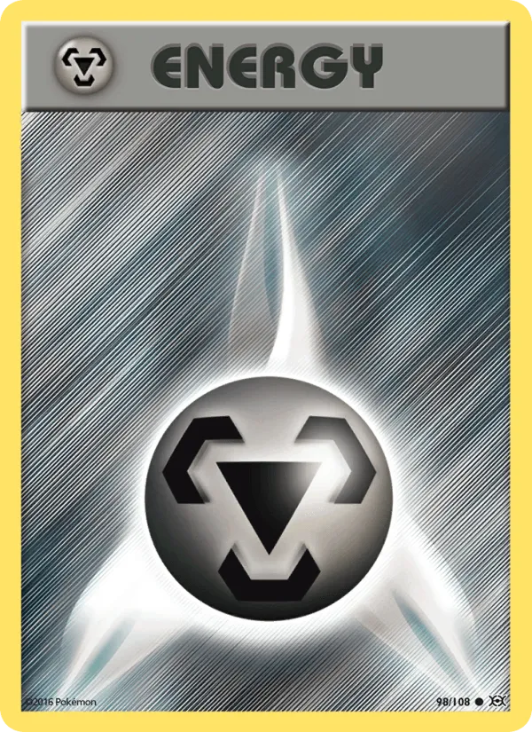 Carte Basic Metal Energy — Evolutions