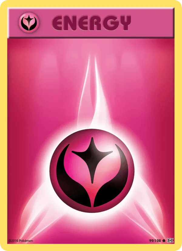 Carte Basic Fairy Energy — Evolutions