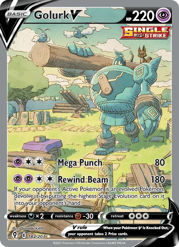 Carte Golemastoc V — Evolving Skies
