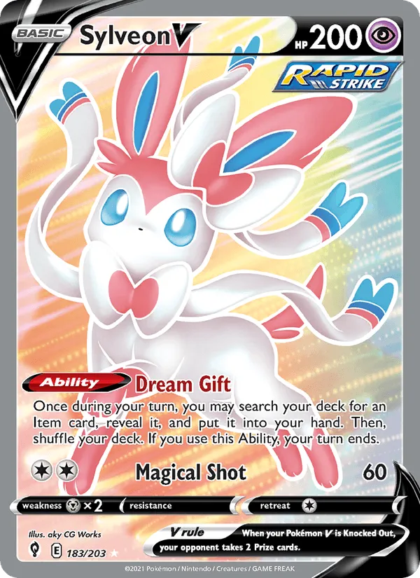 Carte Nymphali V — Evolving Skies