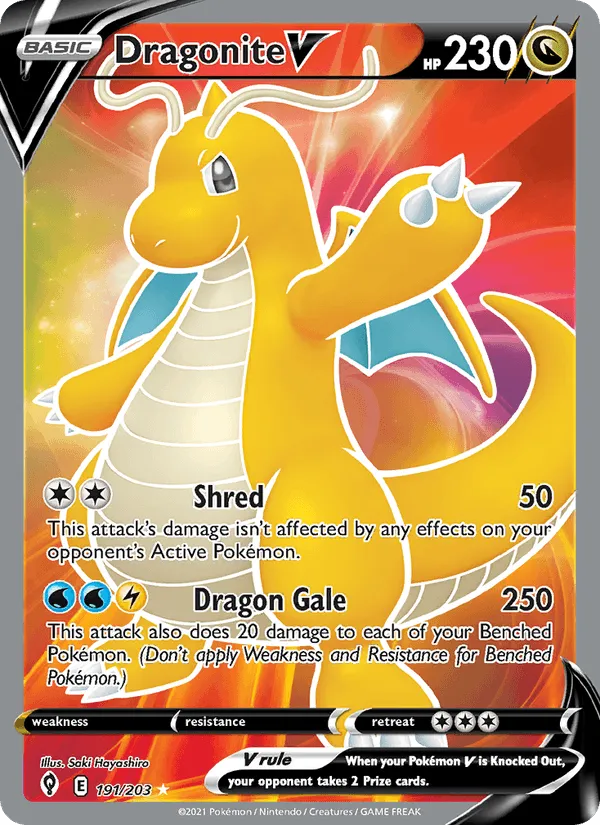 Carte Dracolosse V — Evolving Skies