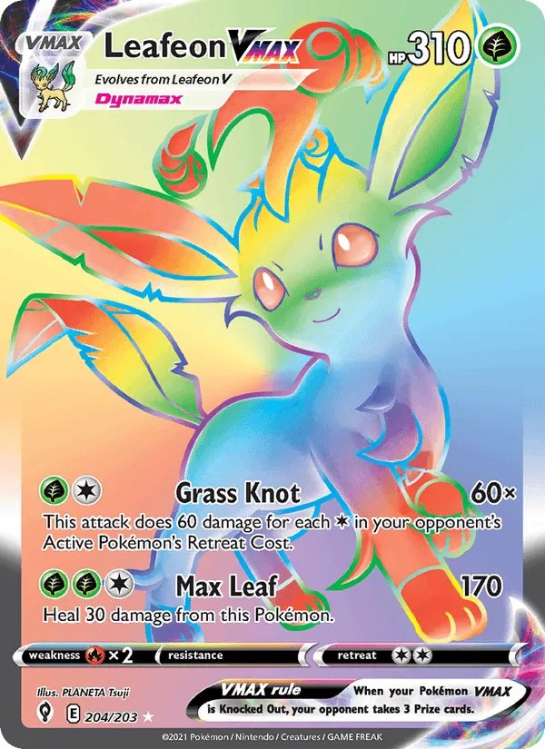Carte Phyllali VMAX — Evolving Skies