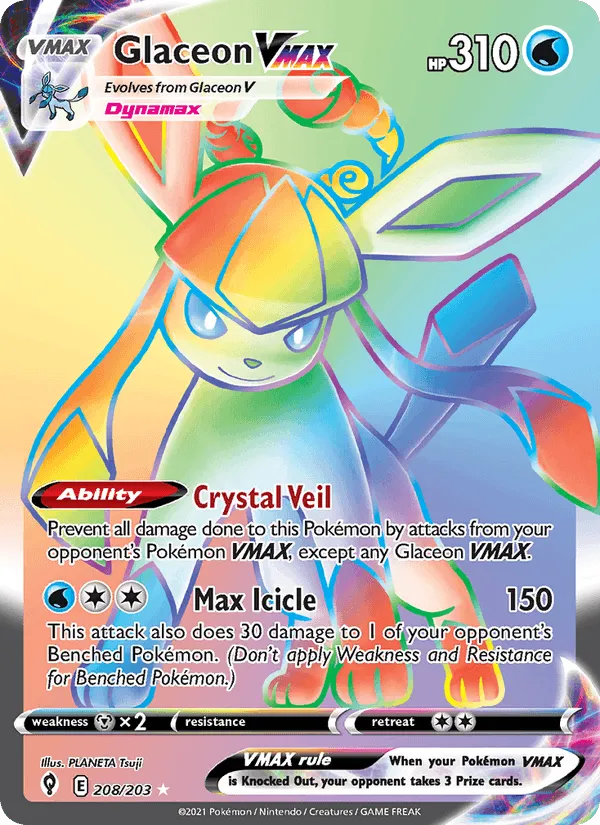 Carte Givrali VMAX — Evolving Skies