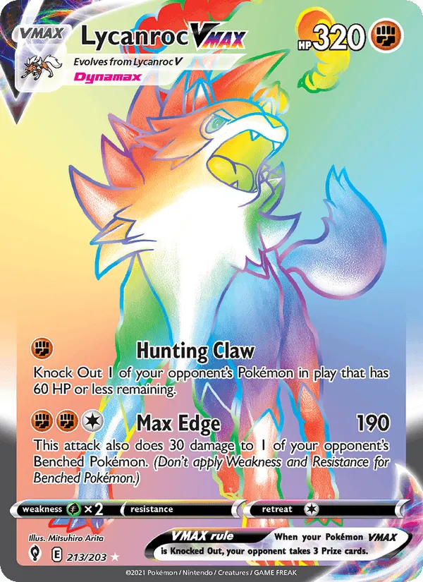 Carte Lougaroc VMAX — Evolving Skies