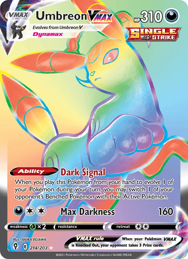 Carte Noctali VMAX — Evolving Skies