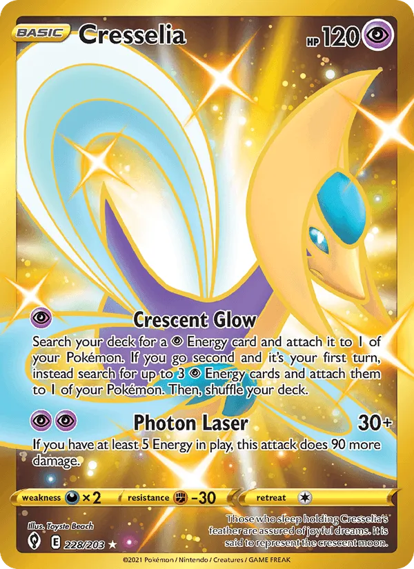 Carte Cresselia — Evolving Skies