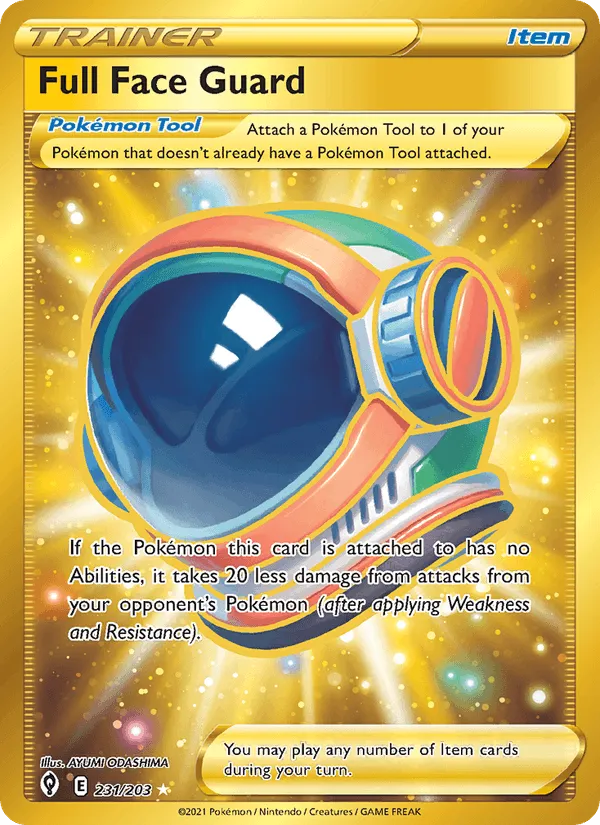 Carte Casque Intégral — Evolving Skies