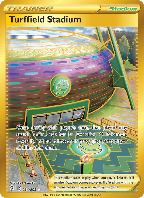 Carte Stade de Greenbury — Evolving Skies