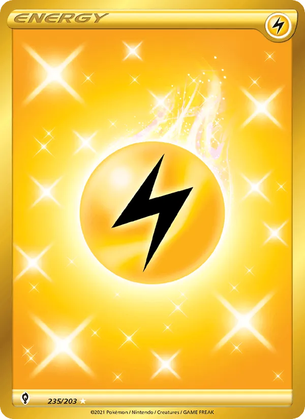 Carte Basic Lightning Energy — Evolving Skies