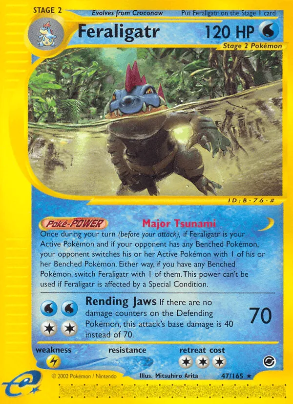 Carte Aligatueur — Expedition Base Set