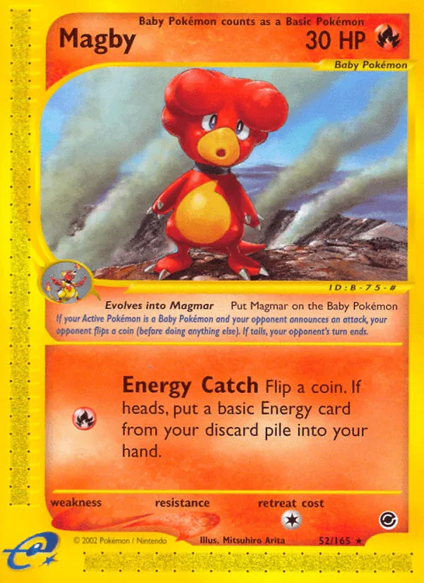 Carte Magby — Expedition Base Set