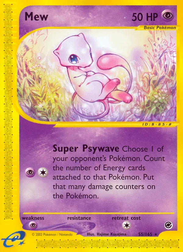 Carte Mew — Expedition Base Set