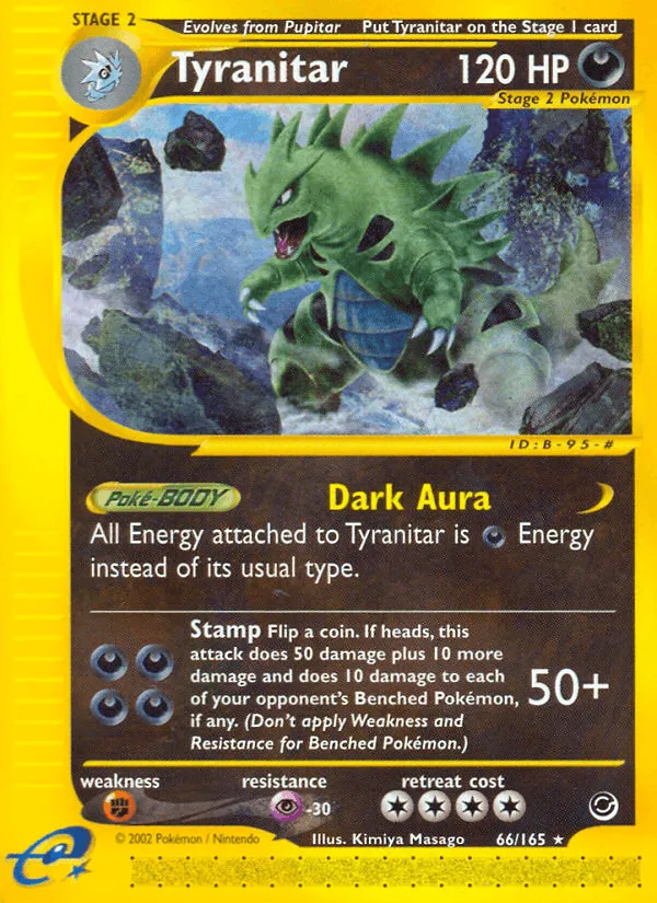 Carte Tyranocif — Expedition Base Set