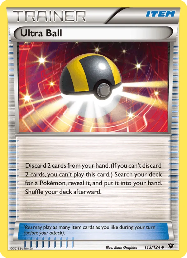 Carte Ultra Ball — Fates Collide