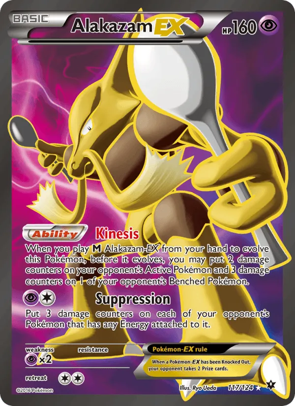 Carte Alakazam-EX — Fates Collide