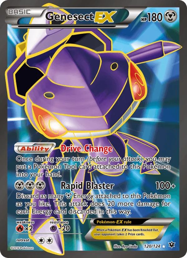 Carte Genesect EX — Fates Collide