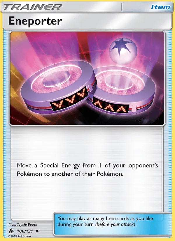 Carte Énéporteur — Forbidden Light