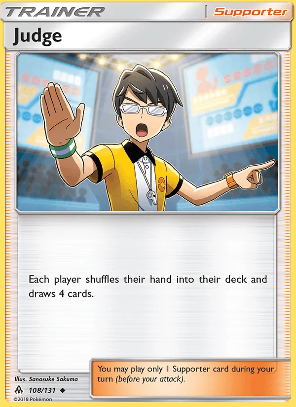 Carte Juge — Forbidden Light