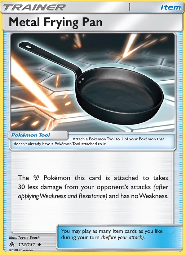Carte Poêle Métal — Forbidden Light