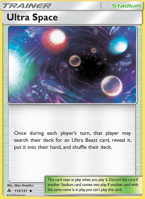 Carte Ultra-Dimension — Forbidden Light
