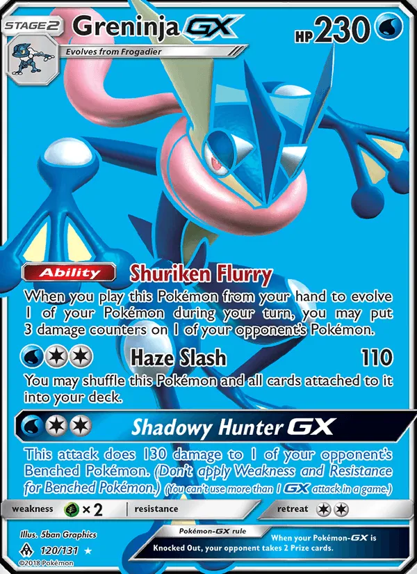 Carte Amphinobi GX — Forbidden Light