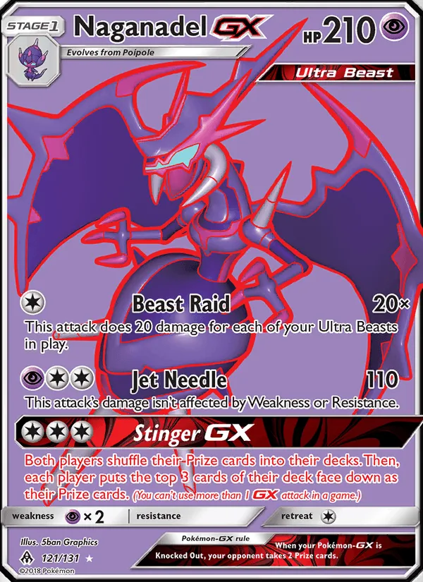 Carte Mandrillon GX — Forbidden Light