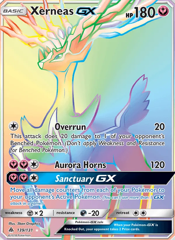 Carte Xerneas GX — Forbidden Light