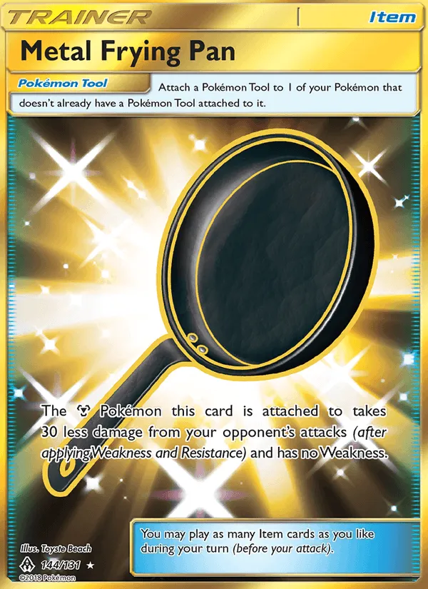 Carte Poêle Métal — Forbidden Light