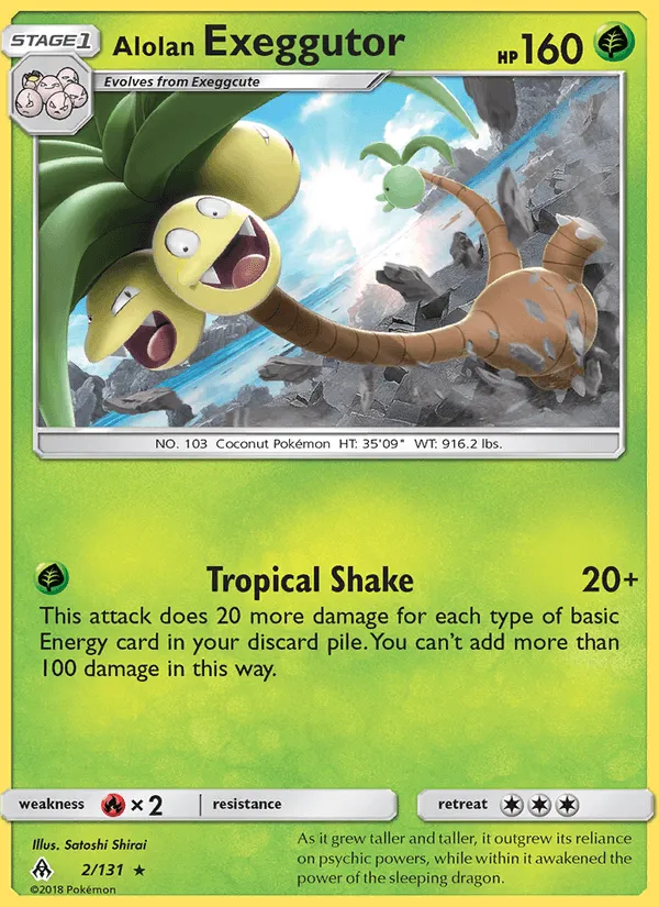 Carte Noadkoko d'Alola — Forbidden Light