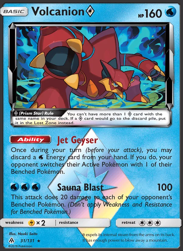 Carte Volcanion ◇ — Forbidden Light