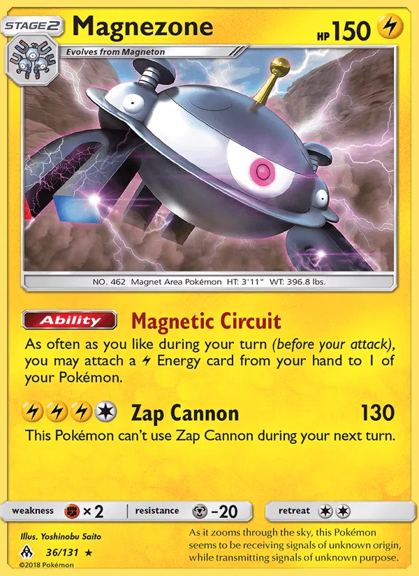 Carte Magnezone — Forbidden Light