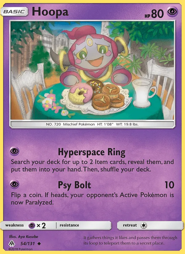 Carte Hoopa — Forbidden Light