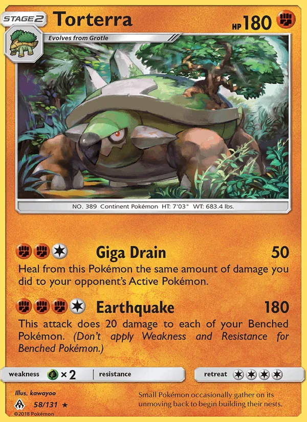 Carte Torterra — Forbidden Light