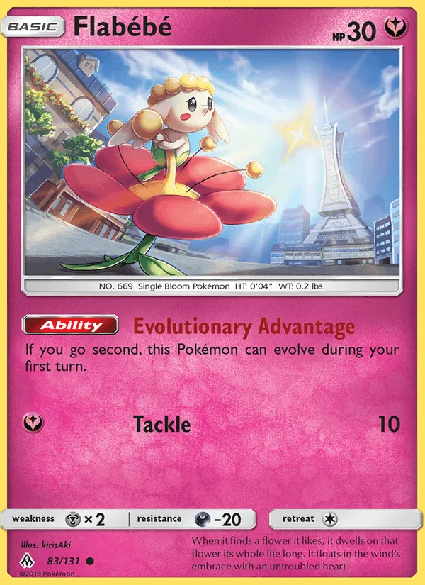 Carte Flabébé — Forbidden Light